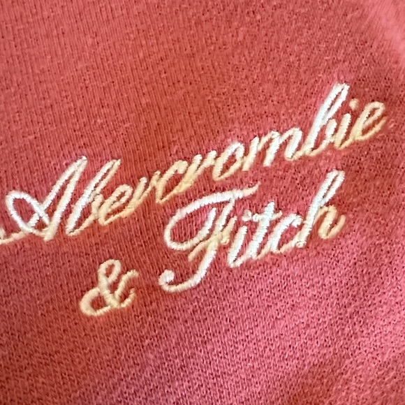Abercrombie & Fitch Pink Womens Sweatshirt Joggers Matching Set Soft Collection - Picture 9 of 15